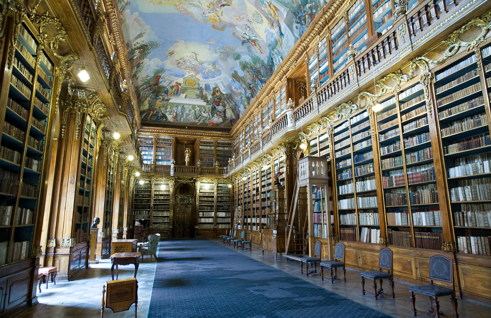 Strahov Monastery Theological Library, Prague, Czech Republic