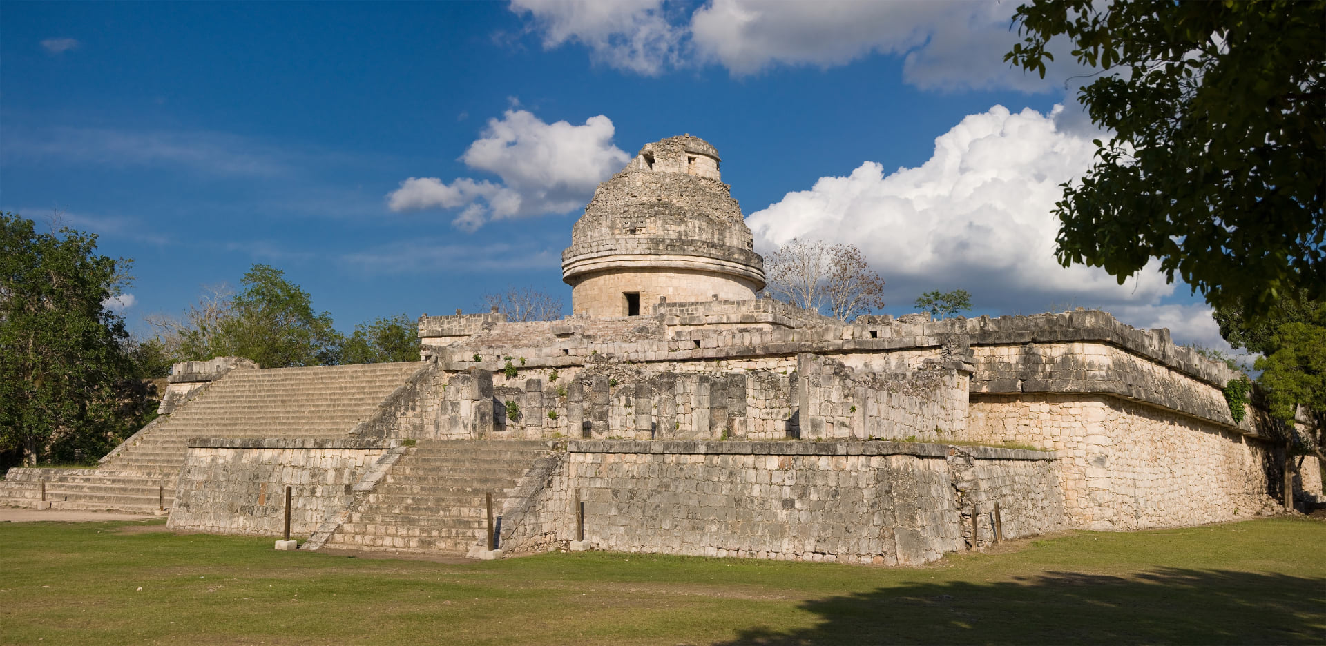 El Caracol observatory temple, Chichen Itza, Mexico